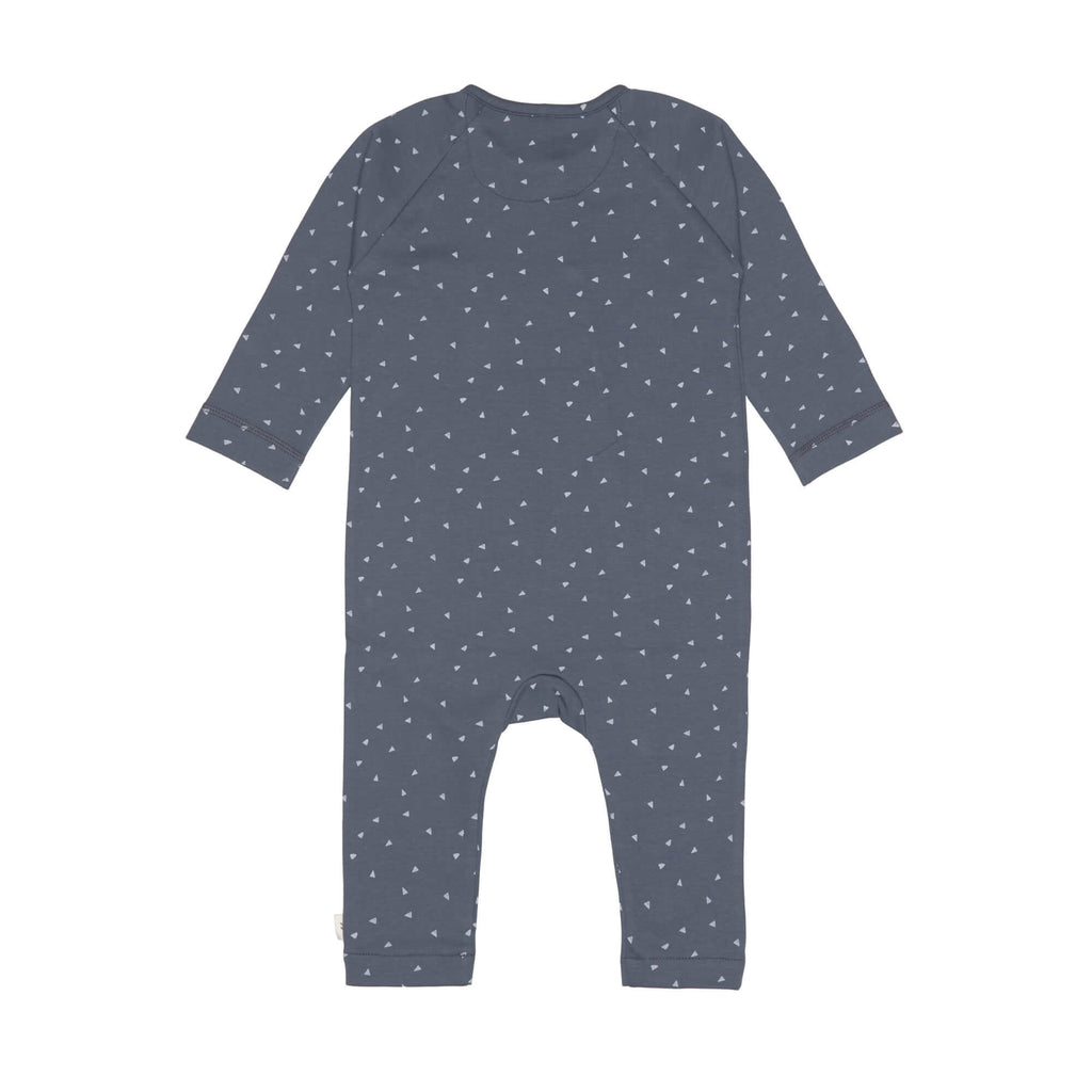 Pyjama Bébé - Coton Bio Triangle bleu - p