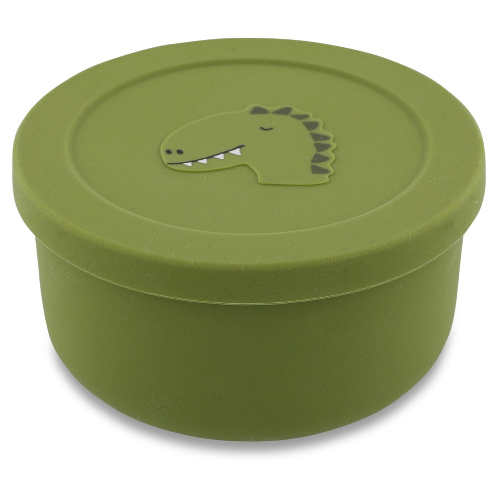 Snackbox aus Silikon - Mr. Dino - Toastbox