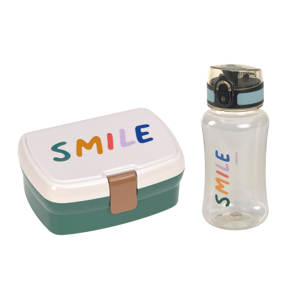 Snackbox und Trinkflasche little gang smile -. MAHLZEIT