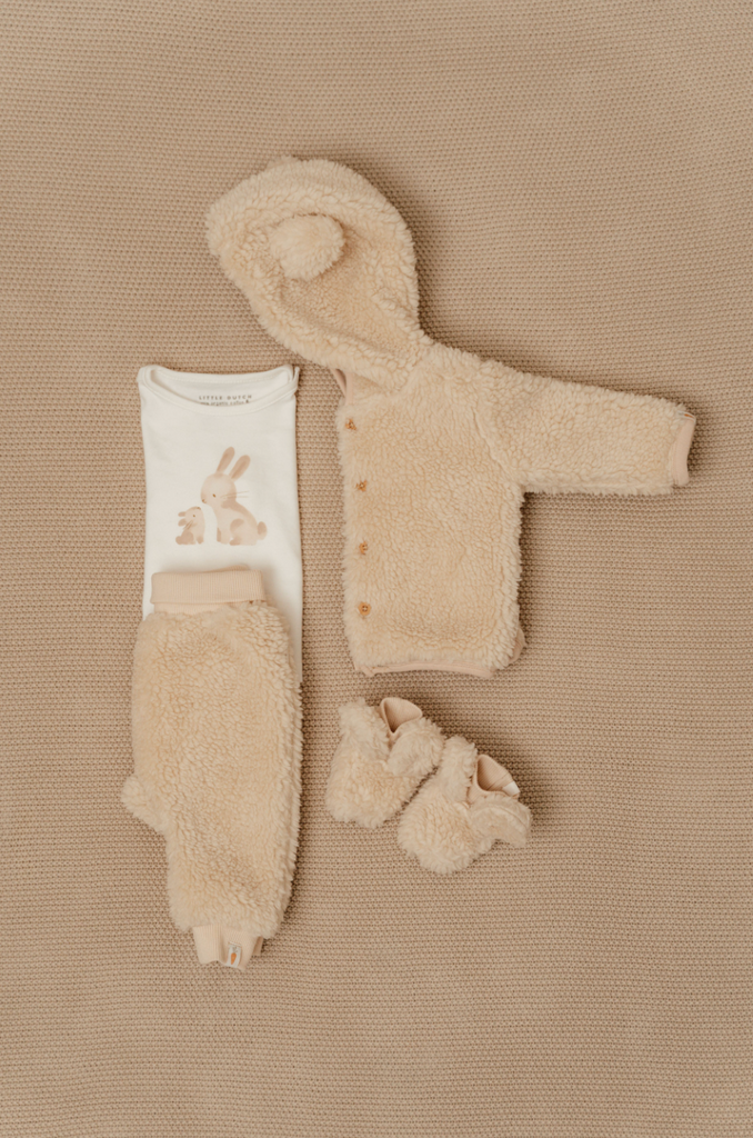 Sandfarbene Teddypants (Größen 50-104) - Hose