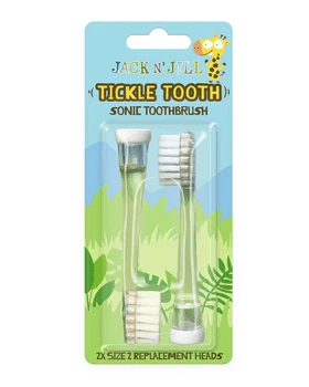 Ersatzköpfe für elektrische Zahnbürsten Tickle Tooth