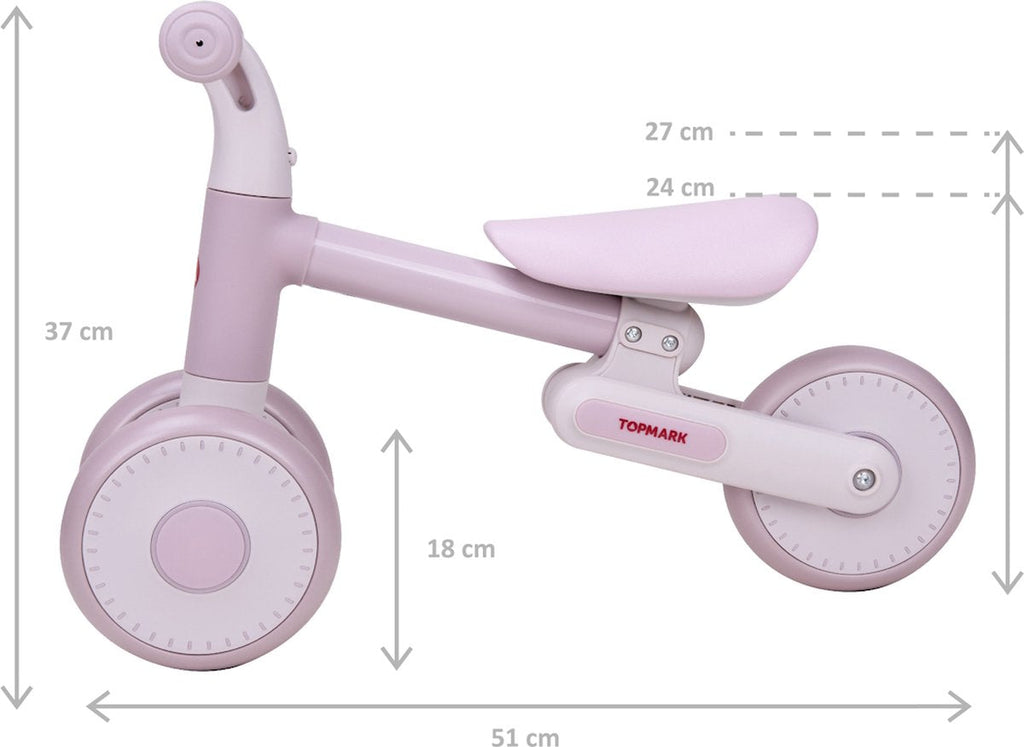 YUKI Balancing Bike Lilac - Activity Toys