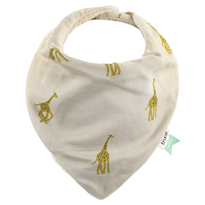 Bandana-Lätzchen (verschiedene Farben ) - Groovy Giraffe - Babypflege