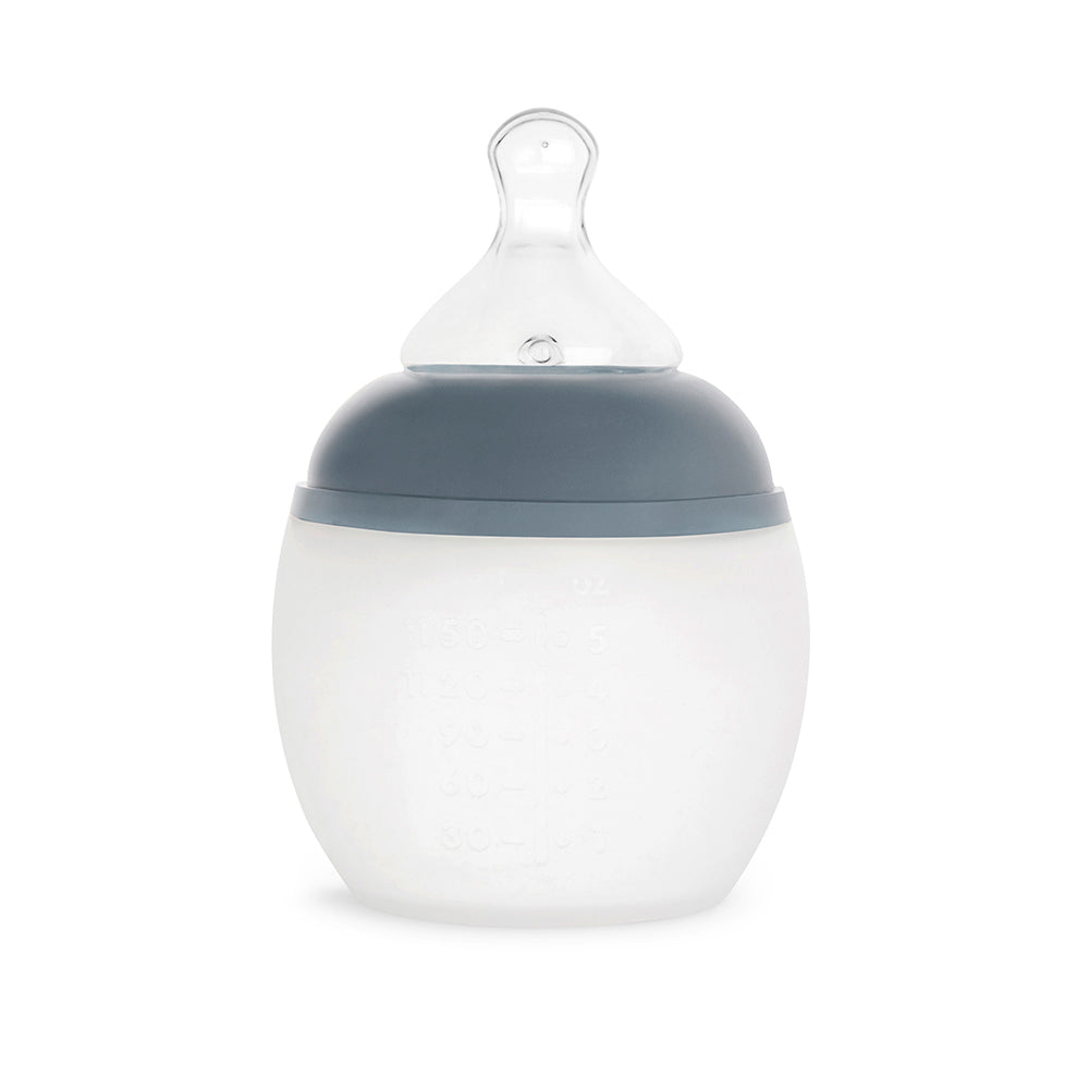 Babyflasche - 150 ml (verschiedene Farben ) - Blue Grey - MAHLZEIT Baby