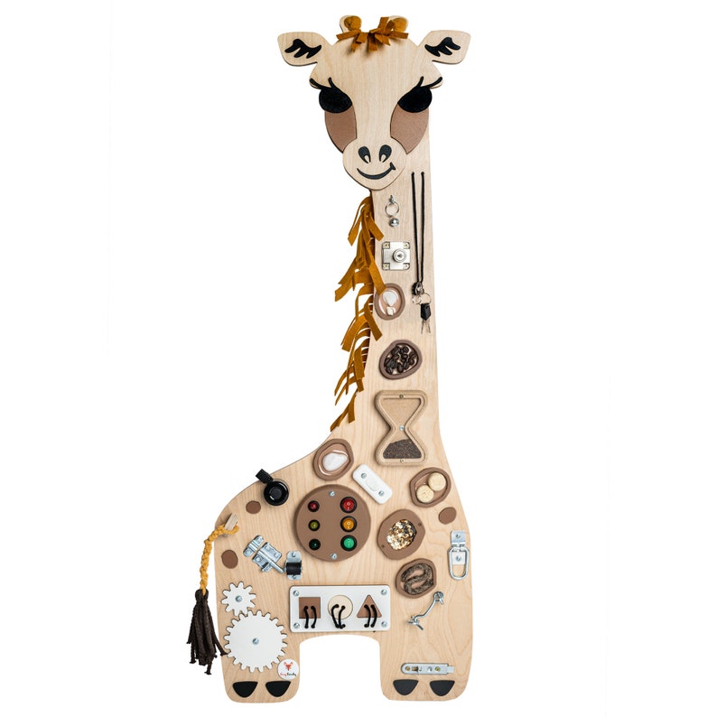 Busy Board - Giraffe Franka - Dekoration