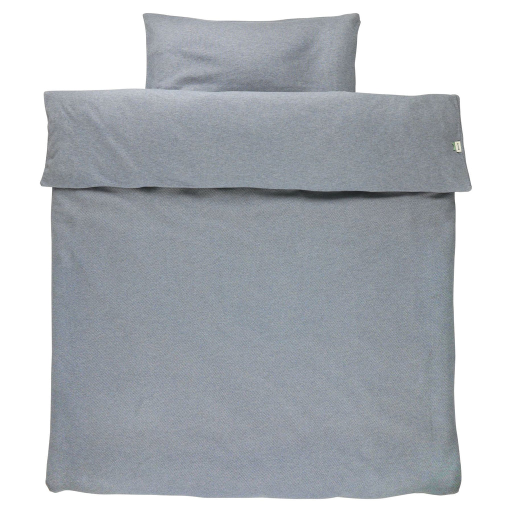 Bettdeckenbezug Baby (verschiedene Farben ) - Grain Blue - Bett