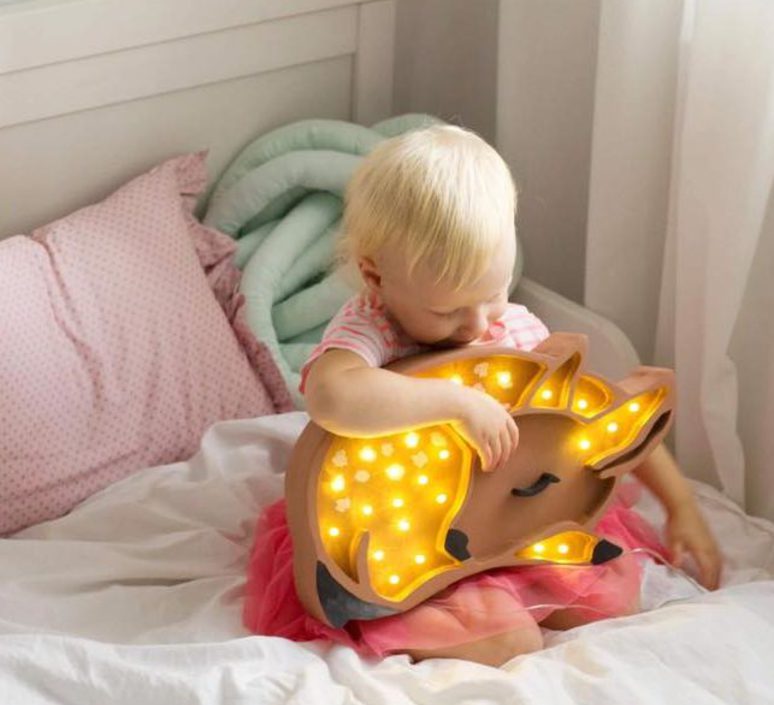 Bambi Lampe Lichter - Dekoration