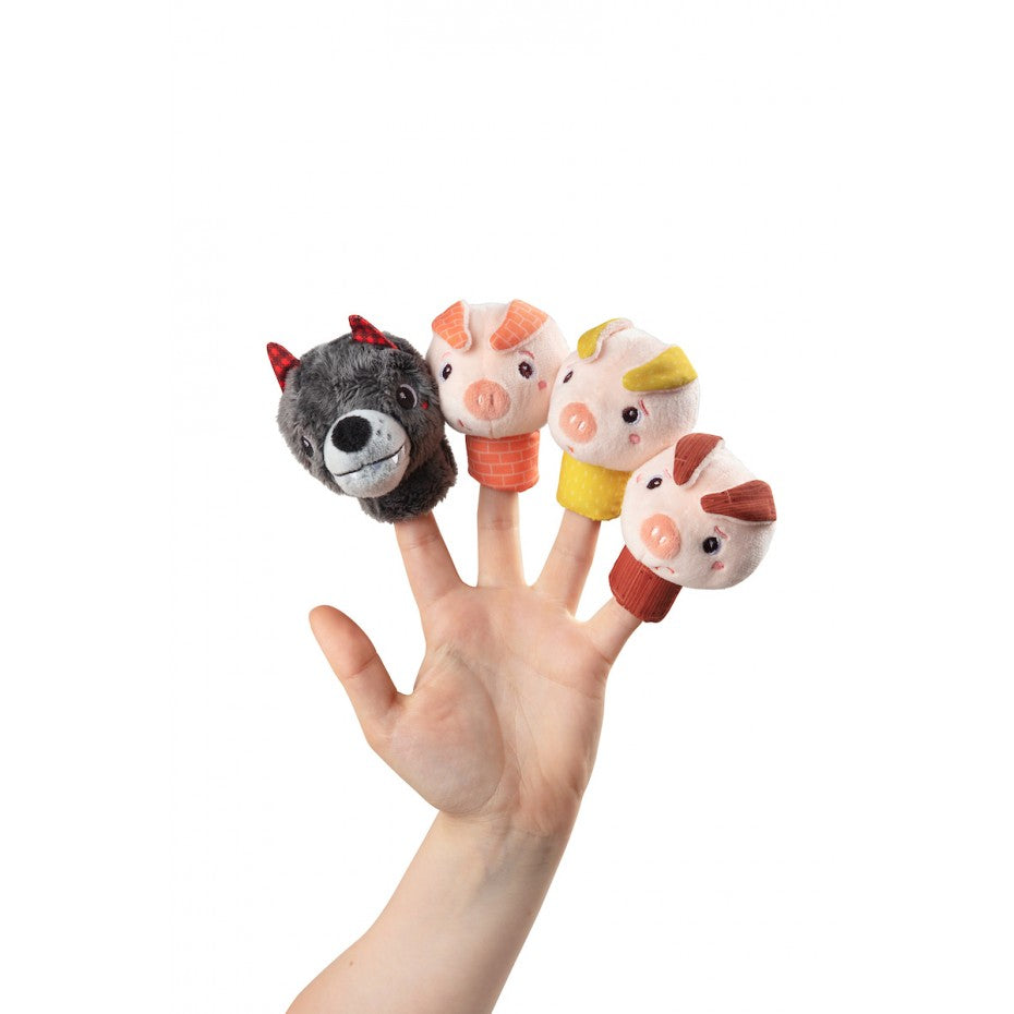 Fingerpuppen 3 kleine Schweinchen - Toys