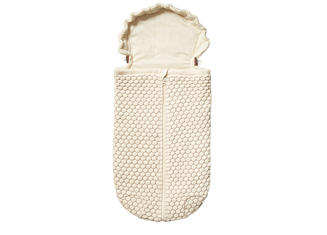 Nestchen Essentials Honeycomb - off white - Babyreisen