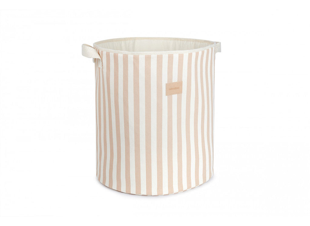 Spielzeugtasche Odeon - Taupe stripes natural - lange