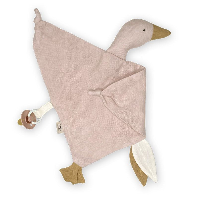 SAGA Kuscheltier Goose - (verschiedene Farben ) - Misty Rose - Kuscheltier