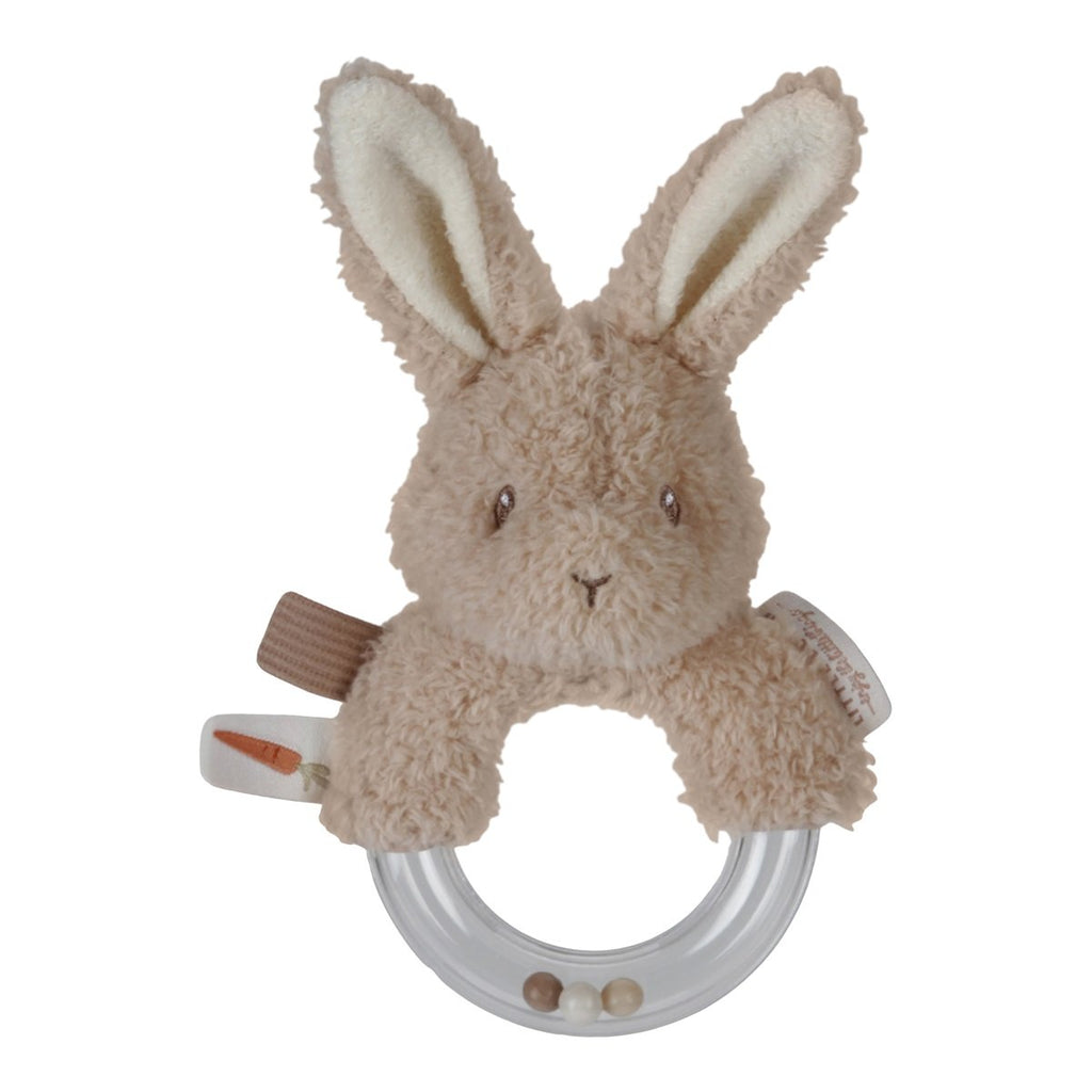 Rabbit rattle ring