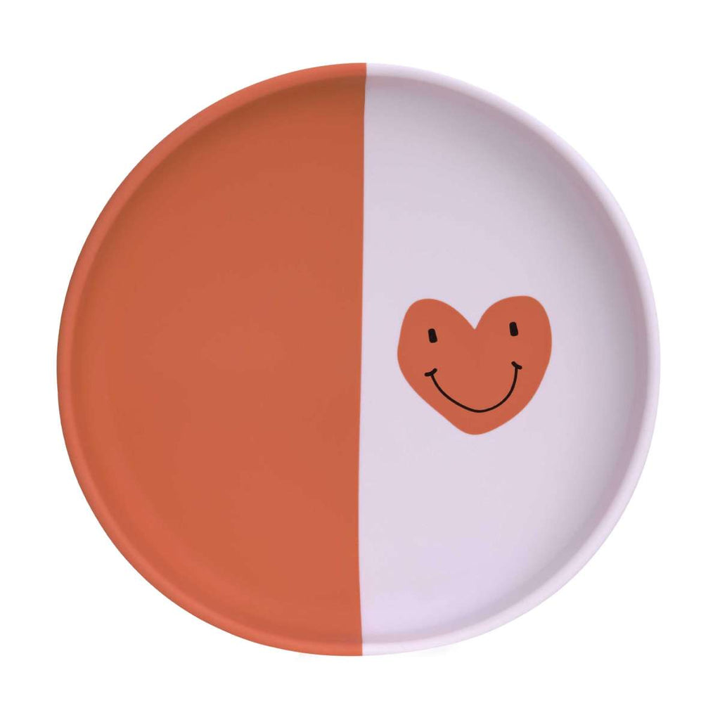 Happy Rascals Silicon plate - Lavender heart - Plate