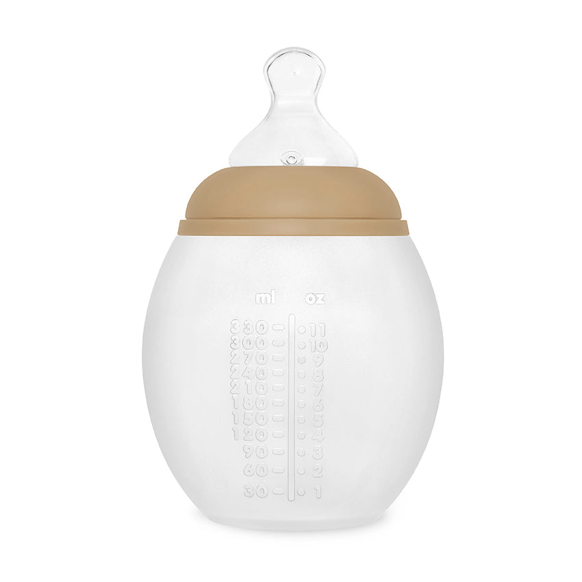 Feeding bottle - 330 ml (various colors) - oats - Baby food