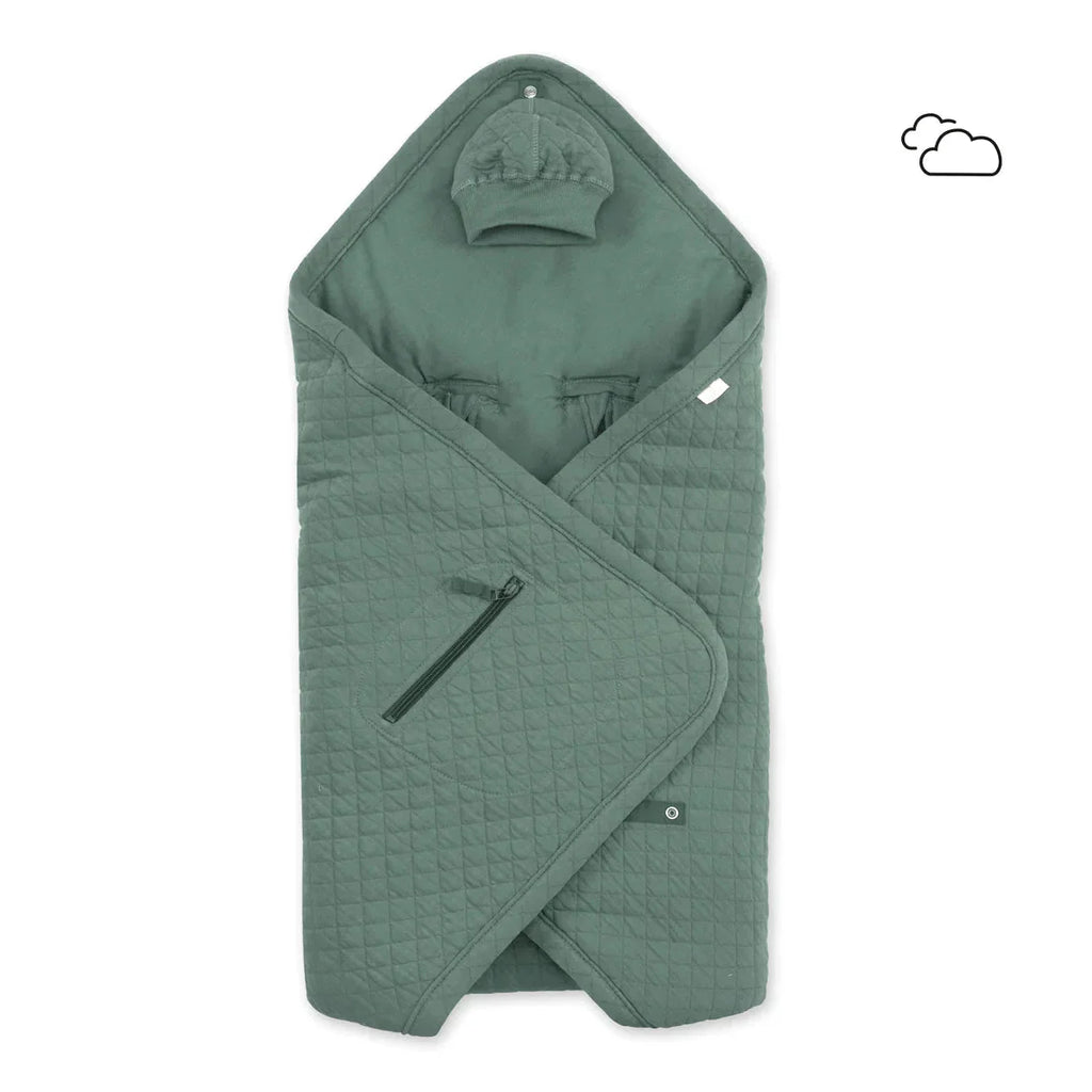 BISIDE 0-12m pady quilted + jersey (divers coloris) - Green