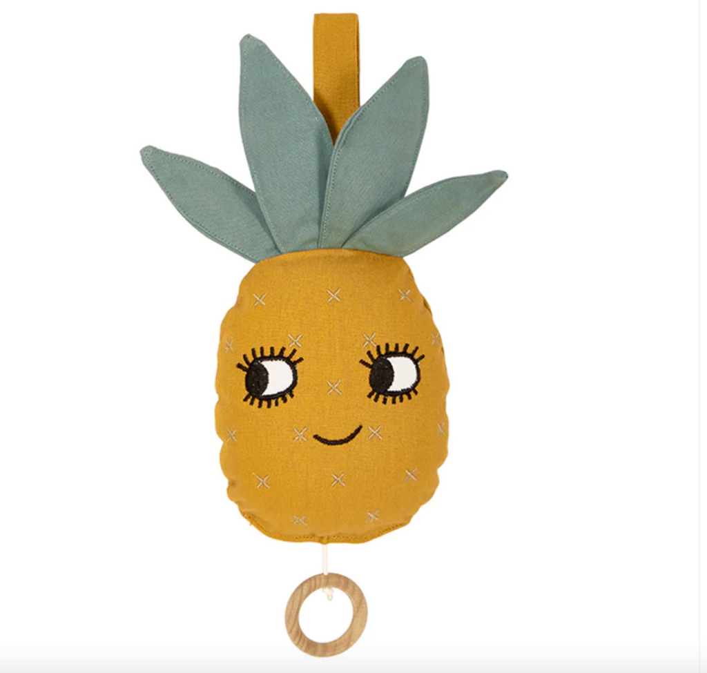 Musical box - Pineapple - plush musical toy