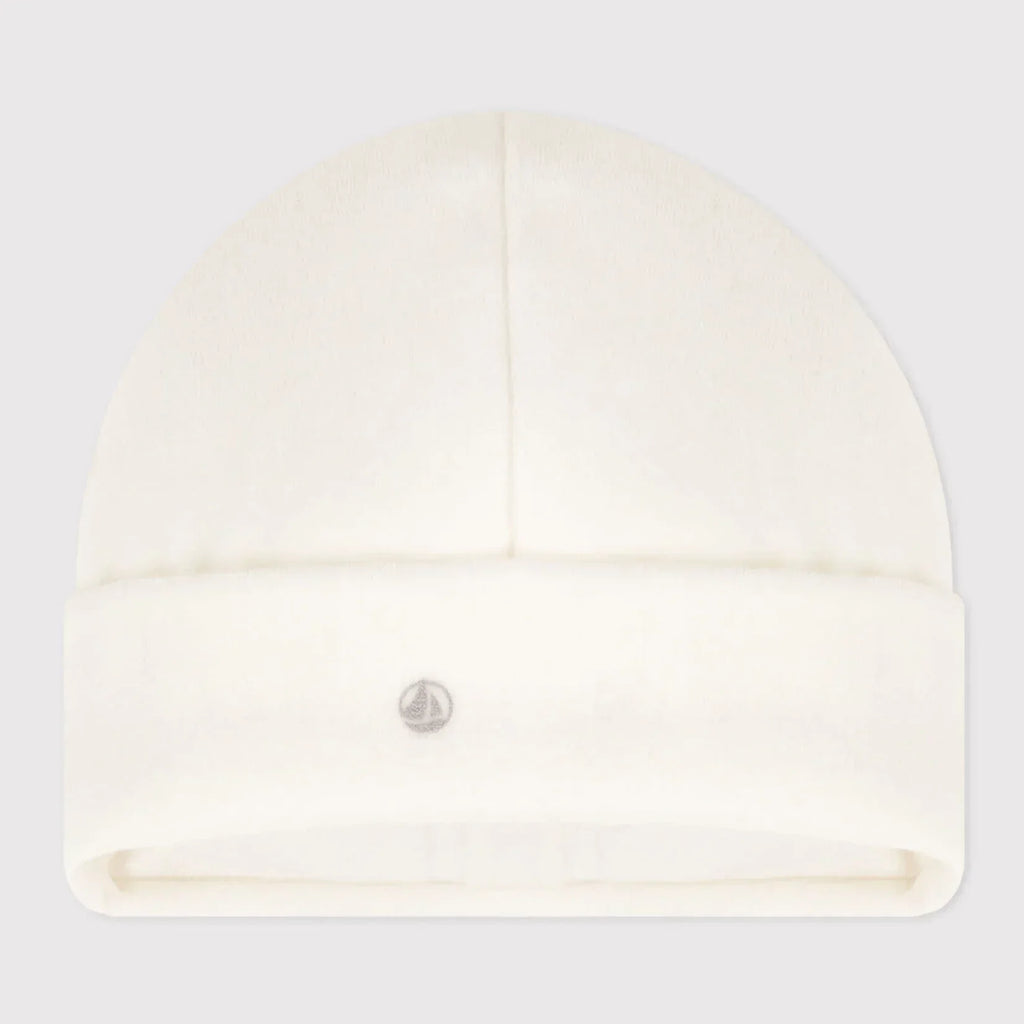 White baby bonnet - 3 months - bonnet