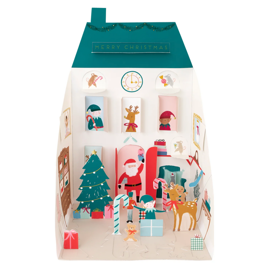 Santa's House Advent Calendar - Toys