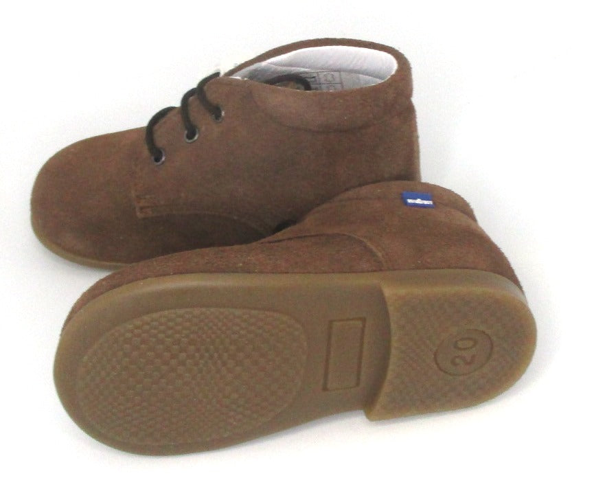 Milo Castana Serraje suede shoes - brown (sizes 18