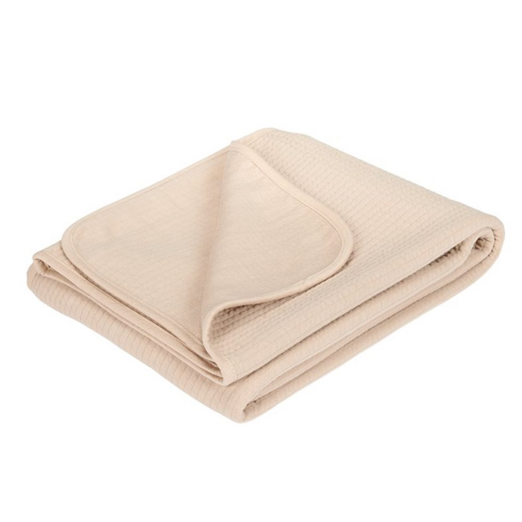 Pure Beige Summer Crib Blanket Availability: In