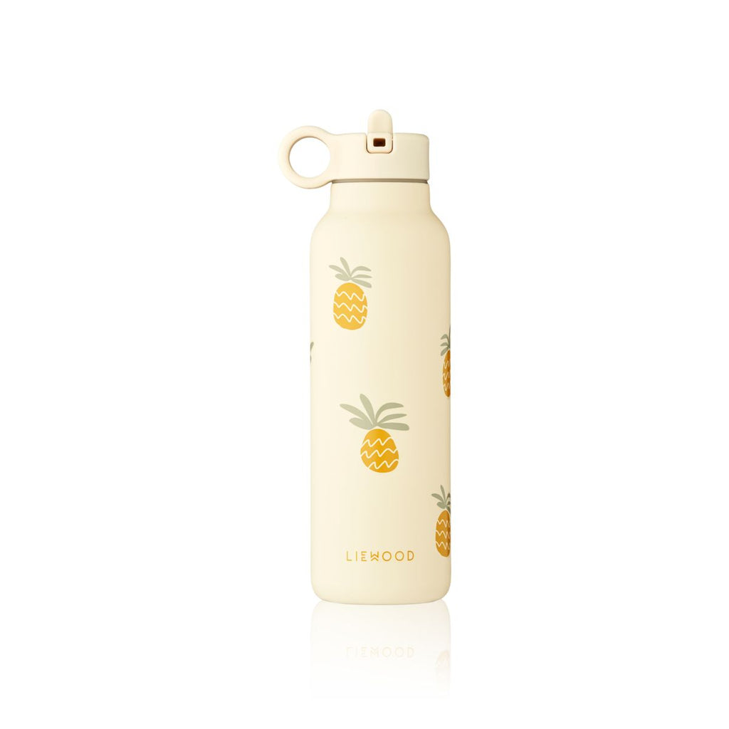Falk steel water bottle 500ml - Pineapples / Cloud cream