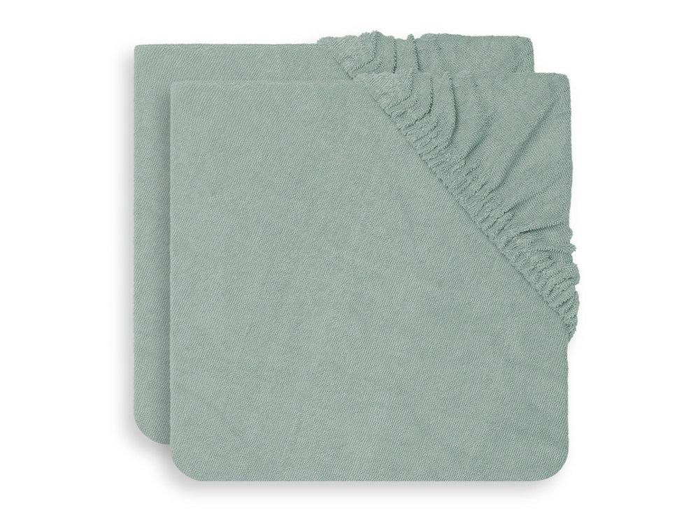 Terry cover 50x70cm Ash Green (2pack) -