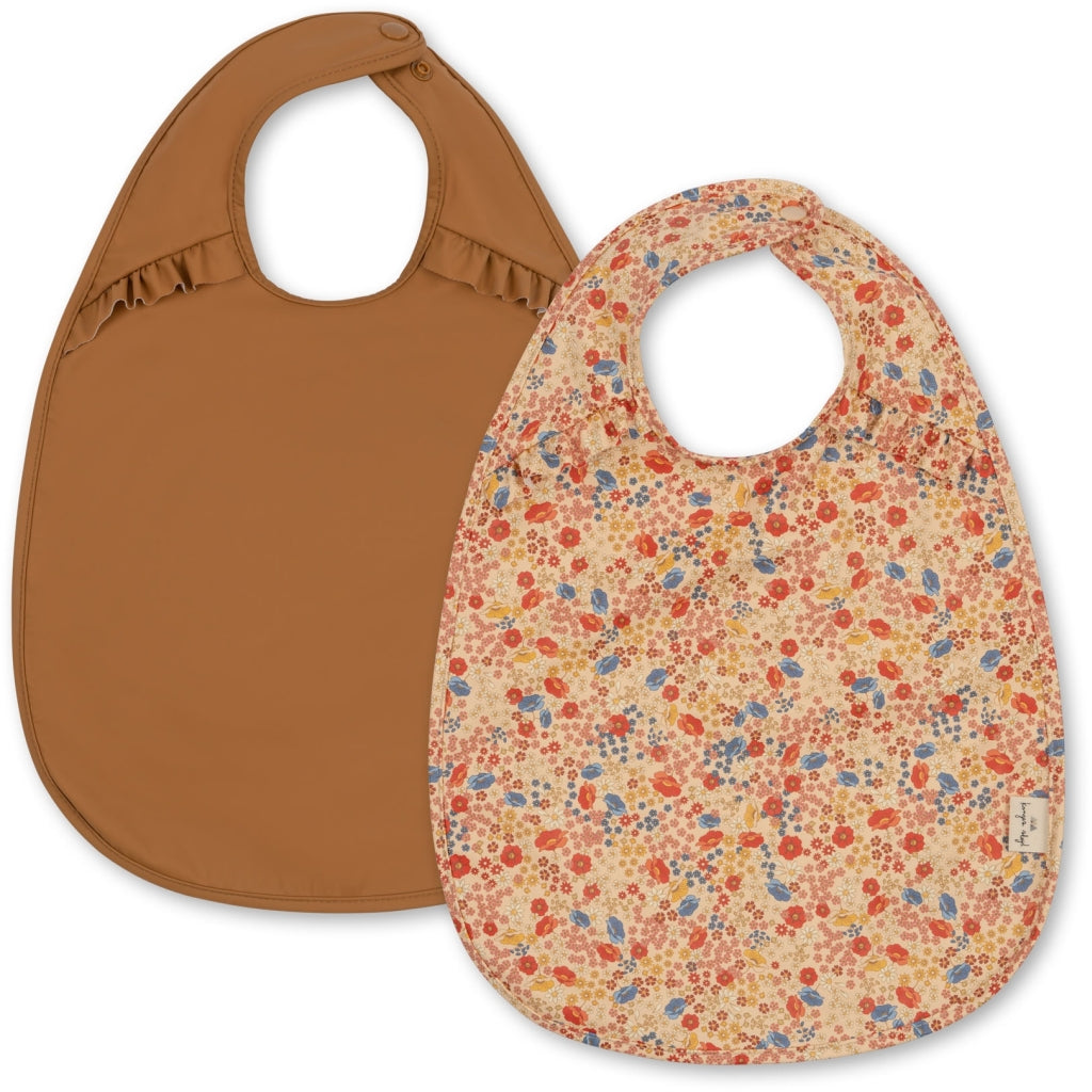 Set of 2 bibs (various colors) - Violetta Almond - Soin