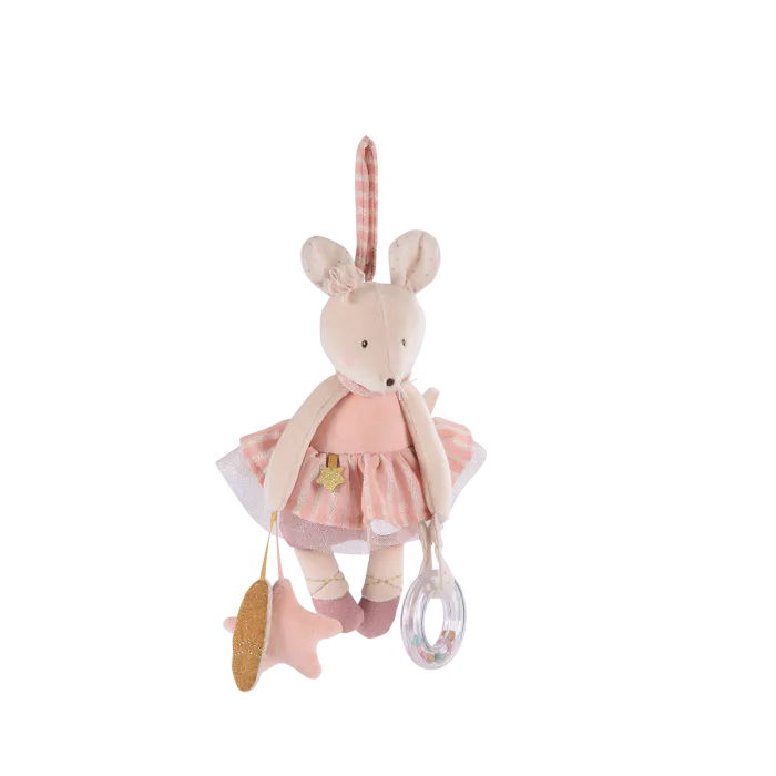 Mouse hanging activity toy