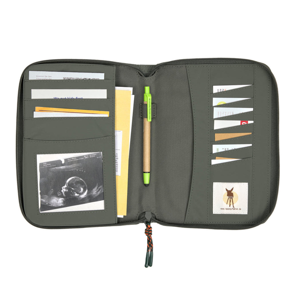 Olive health booklet pouch - pouch