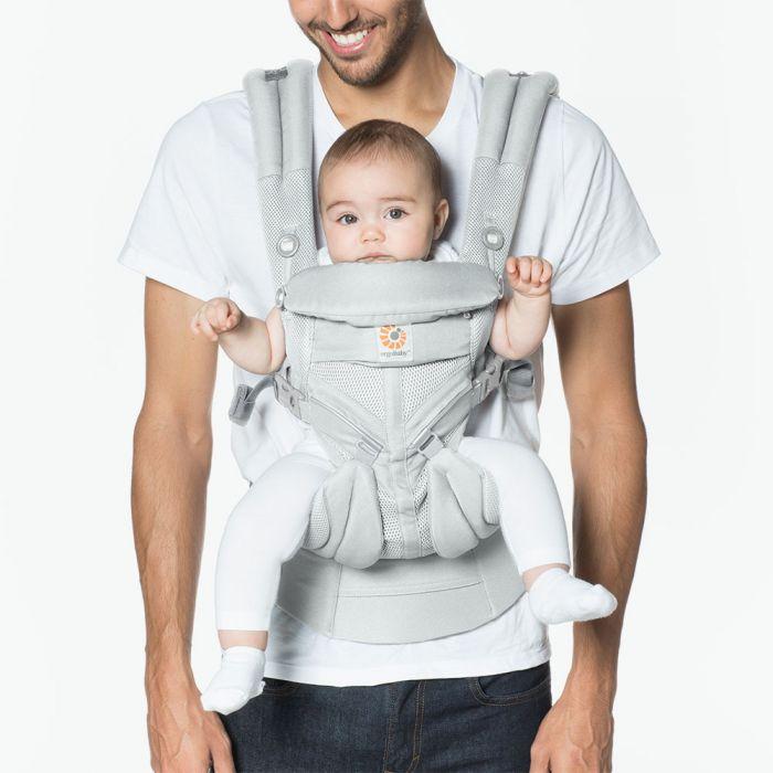 Omni 360 Cool Air Mesh Baby Carrier - Pearl grey - Baby travel