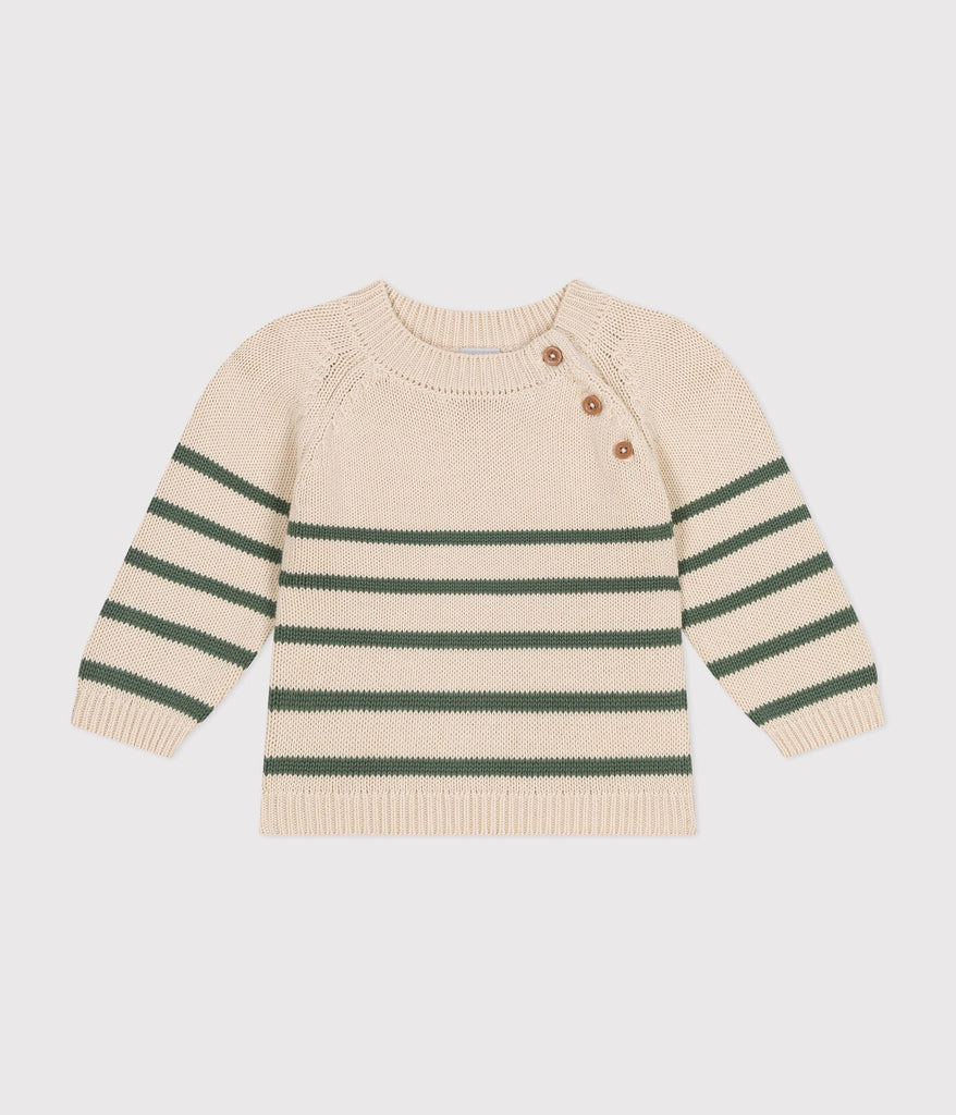 Croco baby cotton sweater - Clothing