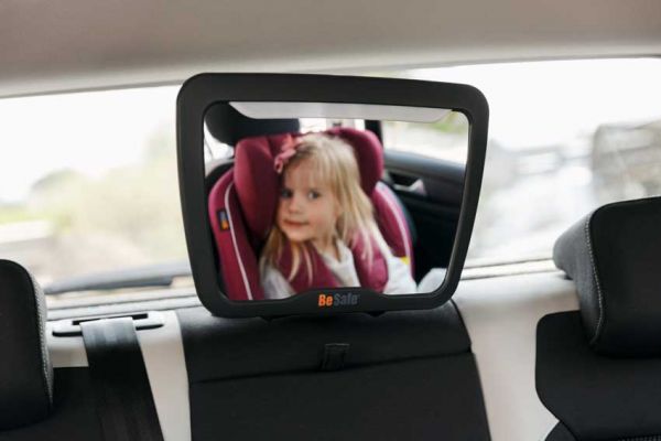 XL baby mirror with light - Baby travel