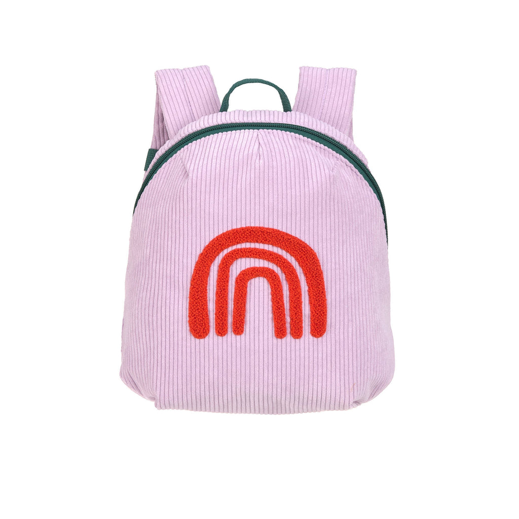 Cord Little Gang Rainbow lilac backpack - Baby travel