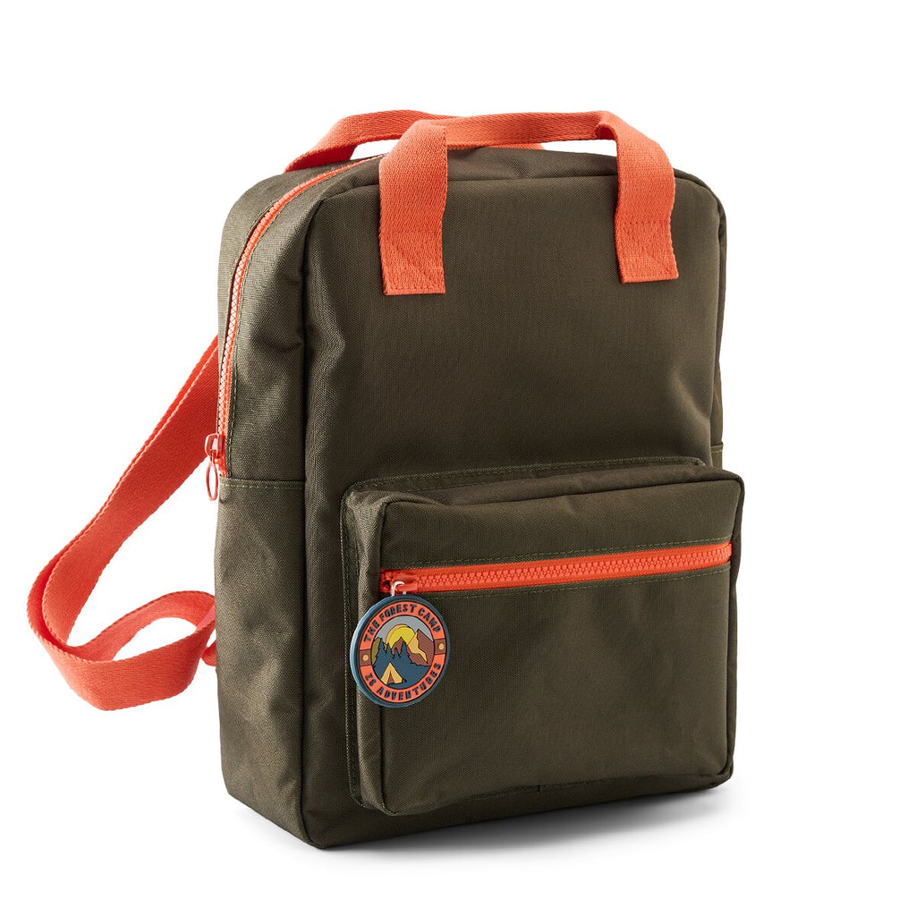 Dark olive backpack - Baby travel