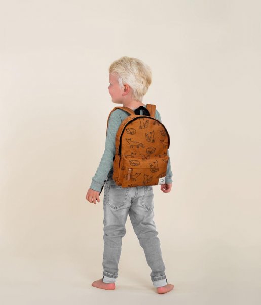 Kidzroom Paris Beasties backpack - brown - Baby travel