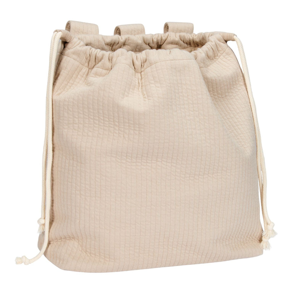 Storage bag for playpen - Pure beige - basket