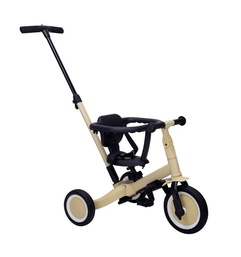 Tricycle with push bar LIO PISTACHE - Toys