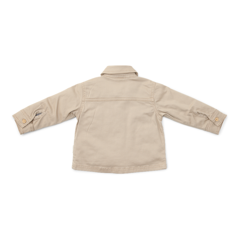 Jacket - Shirt - Beige shirt