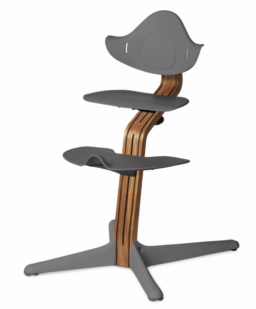 Nomi high chair natural oak (various colors) - Grey -