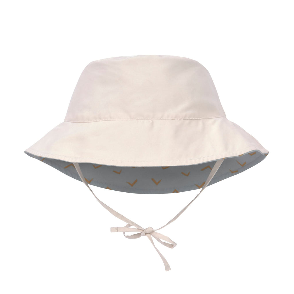 Children's reversible UV protection hat light blue (various)