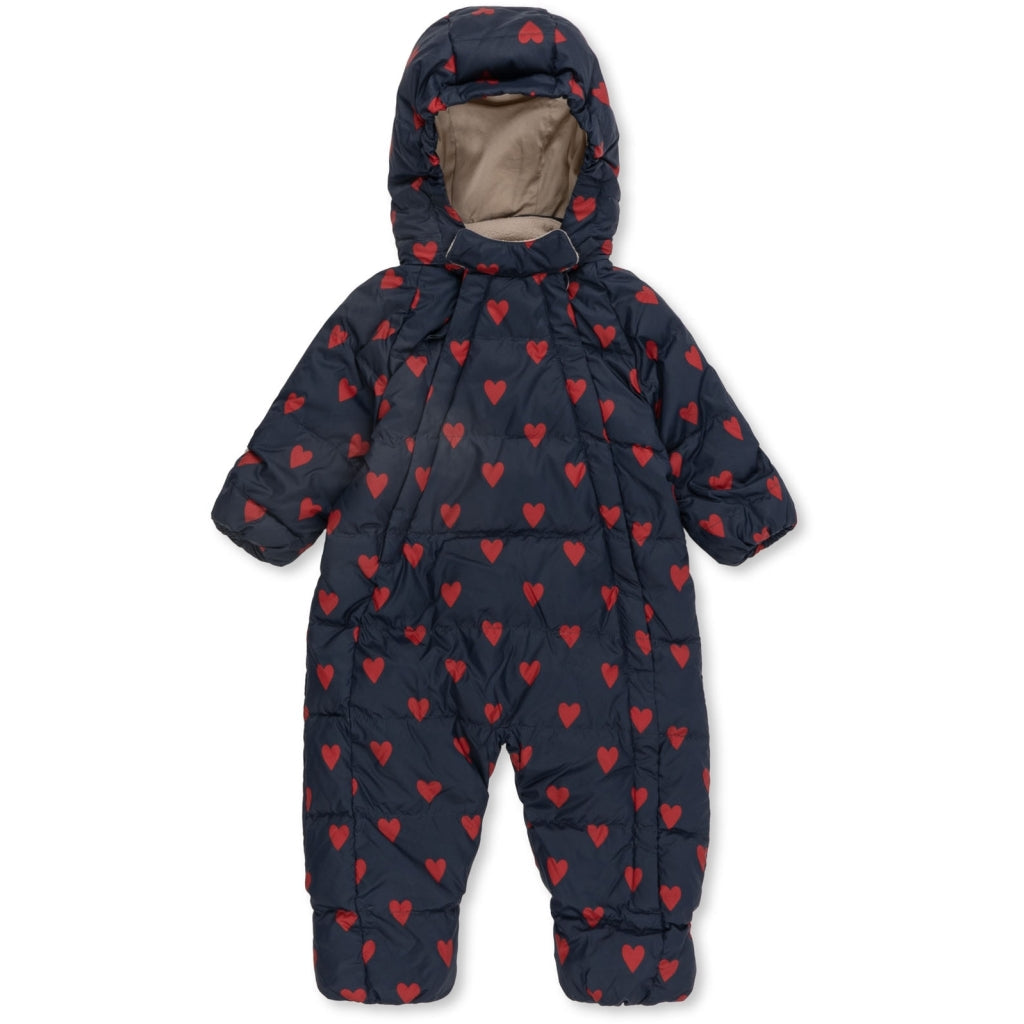 Classic hooded jumpsuit - Mon amour - Baby care
