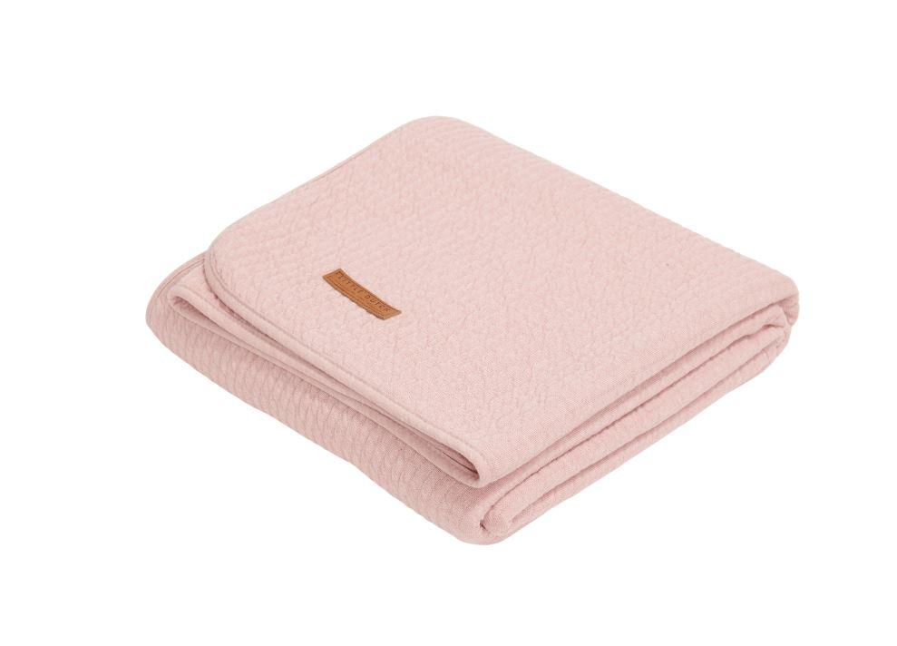 Summer crib blanket (various colors) - pure pink -