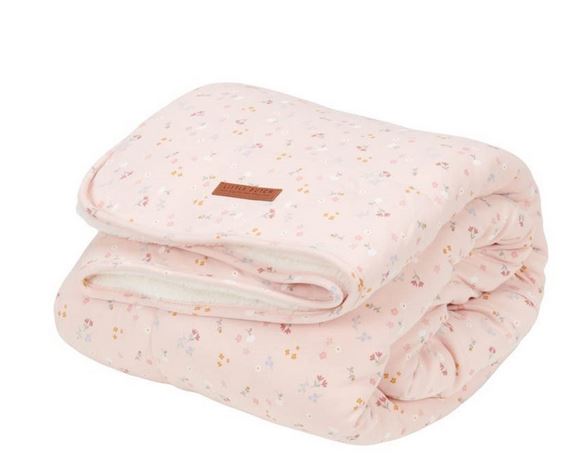 Winter crib blanket (various colors) - Little Pink