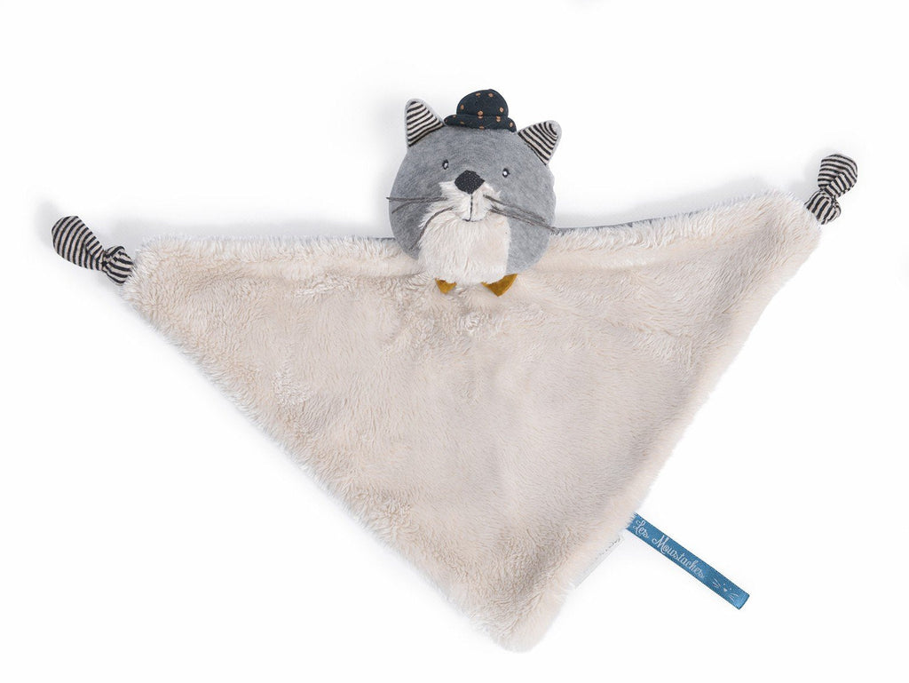 Fernand light grey cat cuddly toy - Les Moustaches - Toys