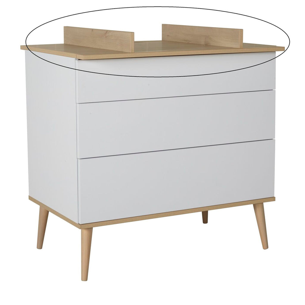 Flow Extension Chest of Drawers - White - Furniture