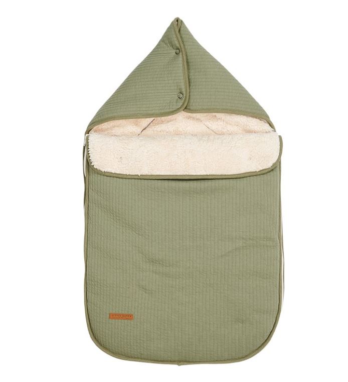 Footmuff for 0+ car seat - (various colors) - pure olive