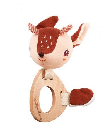 ECO Stella wooden rattle - Toys
