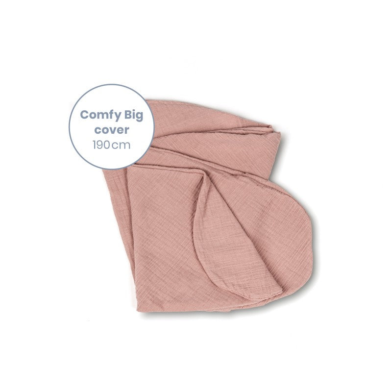 Comfy big tetra cushion cover (various colors) - pink -