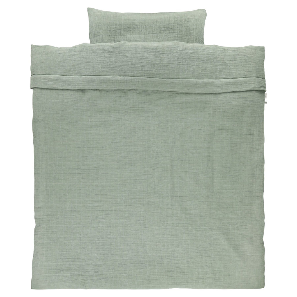 Baby comforter cover (various colors) - Bliss Olive - Bed