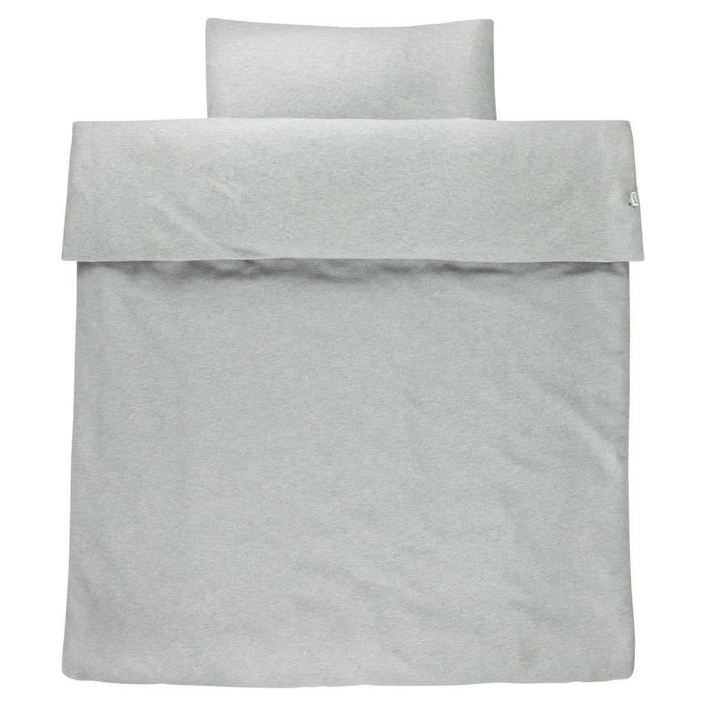 Baby comforter cover (various colors) - Grain Grey - Bed